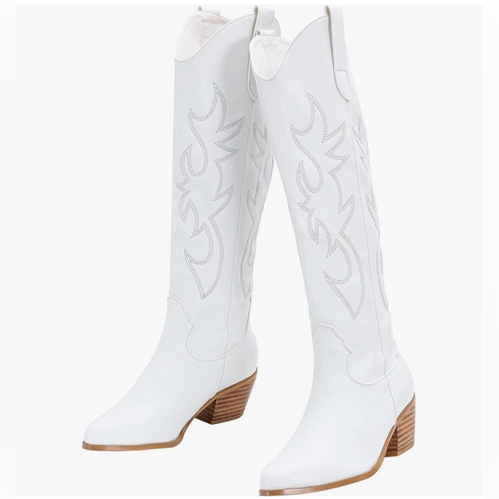 Western embroidered boots